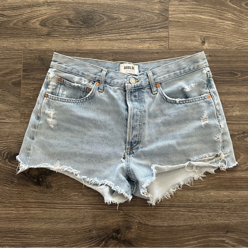 Agolde Parker Cut Off Shorts 28